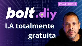 Bolt.diy a versão gratuita da IA que criar aplicações web