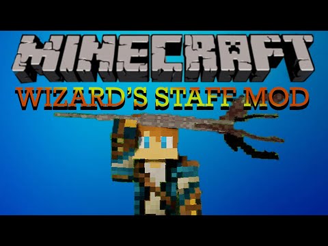 Minecraft Mod Showcase | Wizard's Staff Mod