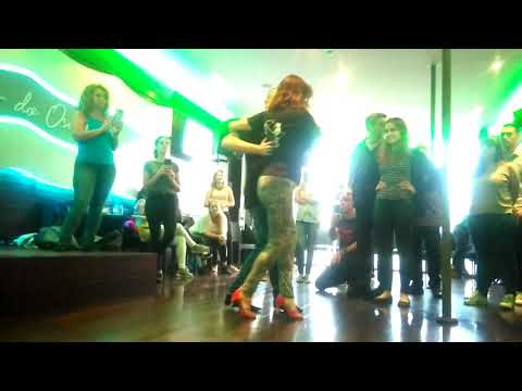 Démonstration de kizomba pour le festival  Pkf au portuga.