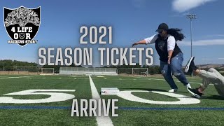 2021 #Raiders Season Tickets Arrival!