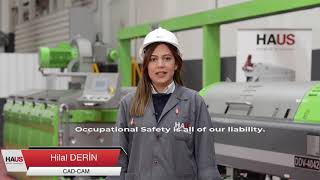 HAUS İŞ SAĞLIĞI VE GÜVENLİĞİ (İSG) VİDEOSU / HAUS OCCUPATIONAL HEALTH 