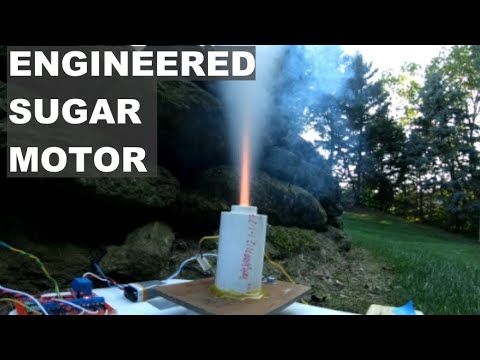 Making a Characterized Sugar Rocket Motor - ElementalMaker