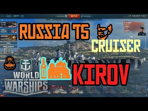 World of Warships - Russia Cruiser Kirov - T5