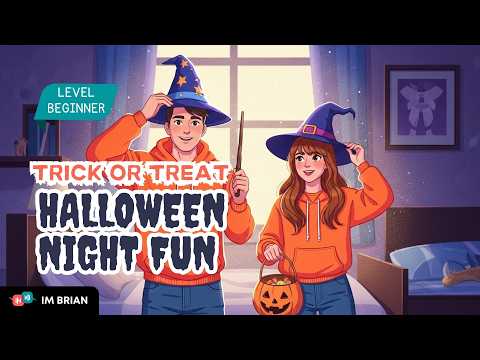 Easy English: Trick or Treat & Spooky Words - Easy English - Learn English with Fun Conversation