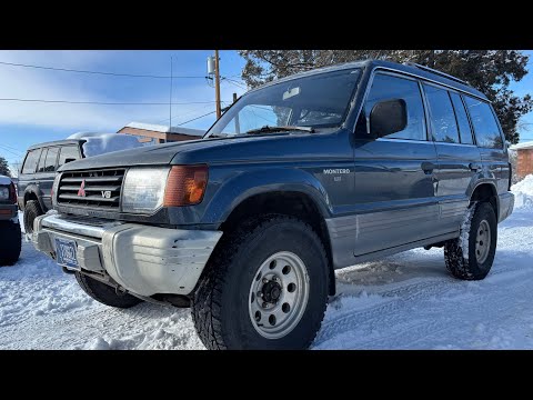 This '93 Montero is a weird Gen 1-2 combo..