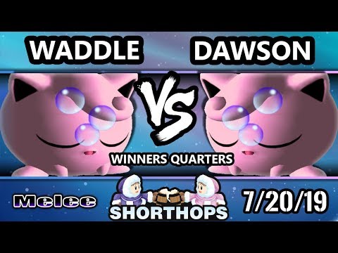 Short Hops 4 SSBM - Waddle (Jigglypuff) Vs. Dawson (Jigglypuff) Smash Melee Winners Quarters