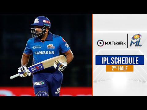 Mumbai Indians’ IPL 2021 Schedule (Second Half) | एम् आय का आई पी एल कार्यक्रम