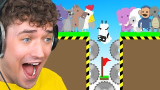 Battling 100 VIEWERS In Ultimate Chicken Horse!