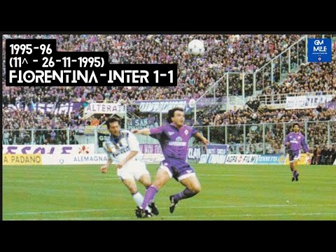 1995-96 (11^ - 26-11-1995) Fiorentina-INTER 1-1 [Ganz,Batistuta] Channel4 UK