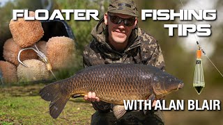 Surface Fishing with Alan Blair - Catch Big Carp with Floater Fishing 