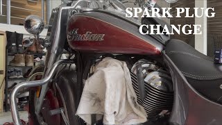 Indian Springfield - How to Change Spark Plugs