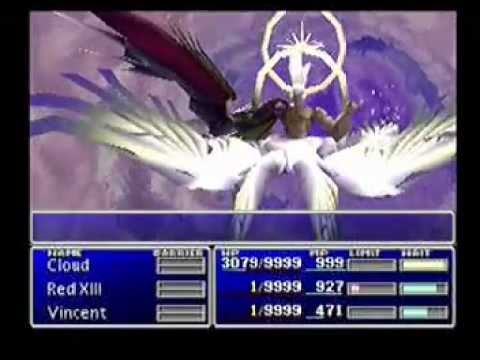 Final Fantasy VII Sephiroth & Jenova Boss Fights