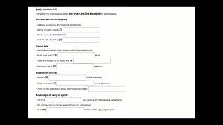 Listening part one (Bankside Recruitment Agency) @ieltslisteningpro.24