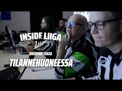 Inside Liiga // Mitä tapahtuu Liigan tilannehuoneessa?