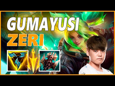 ⚡GUMAYUSI ZERI ADC GAMEPLAY⚡SEASON 12 LEAGUE OF LEGENDS