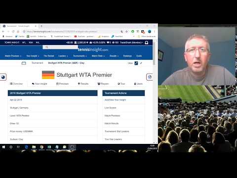 Tennis Trading Research.  Pro Trader shares his method. Base Check