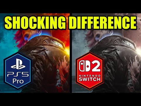 Cyberpunk 2077 Nintendo Switch 2 vs PS5 Pro Comparison