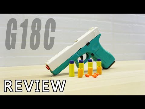 Glock 18C Semi Auto Shell Ejecting Blowback Blaster