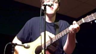 Ryan performs at Open Mic Night