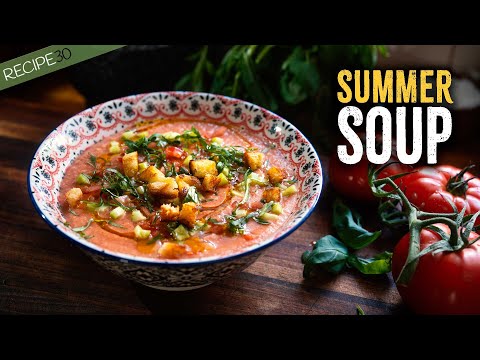 Gazpacho - This Cold Soup Is Like Summer in a Bowl