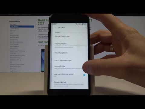 How to Clear Credentials SAMSUNG Galaxy J3 (2017) - Delete Certificates