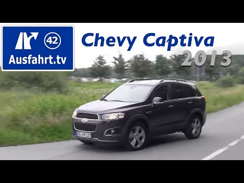 2013 Chevrolet Captiva LTZ 2.2 Diesel 4WD Fahrbericht einer Probefahrt / Test / Review