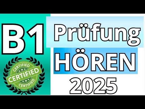 G.A.S.T - B1 Prüfung - Hören Übungssatz - G.A.S.T DTZ 2025 TEST