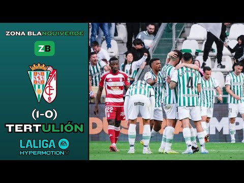 🤍💚 ZB 🚢 | TERTULIÓN CCF 1-0 GRANADA | EL CÓRDOBA SE GANA UNA BALA EXTRA