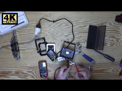 Defekter LED Flutlichtstrahler - Fehleranalyse