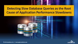 Application Monitoring: Detect if slow database queries are slowing your application