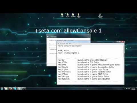 Doom 3 Tutorial - Open The Editor
