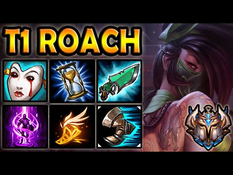 Akali TOP vs Camille [ T1 Roach ] Lol Challenger Korea ✅