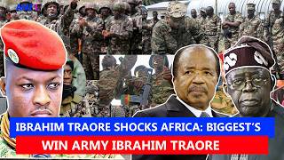 BN🚨: IBRAHIM TRAORE SHOCKS Africa Cameroon & Nigerian Adopt the AES Security Model.