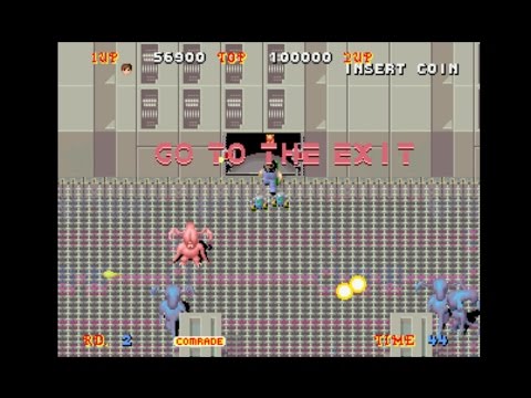 Lukozer Retro Game Review 266 - Alien Syndrome - Arcade Coin-Op