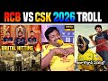 RCB VS CSK IPL 2026 IPL TROLL   TELUGU TROLLS TIM DAVID GAIKWAD KOHLI PATIDAR
