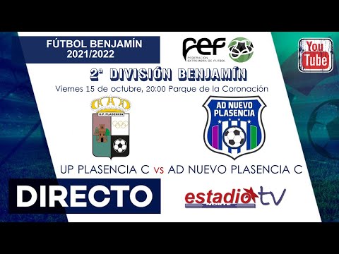 BENJAMINES. UP Plasencia C-AD Nuevo Plasencia C (Viernes 15 de octubre, 20:00)