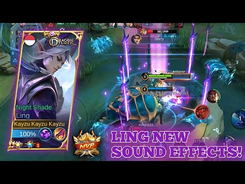 LING NEW REVAMP SOUND EFFECTS IS SO SATISFYING! LING AGGRESSIVE GAMEPLAY + ROTATION 2022