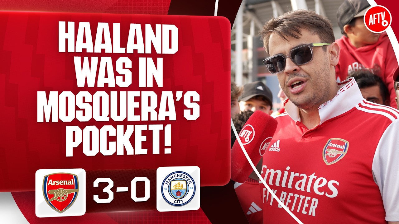 Haaland Was In Mosquera’s Pocket (Adam) | Arsenal 3-0 Man City