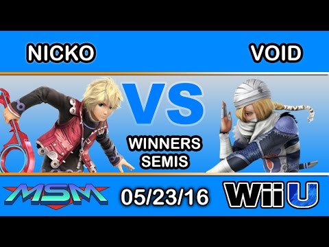 MSM 51 - 2S FAD | Nicko (Shulk) Vs. 2GG | VoiD (Sheik) Winners Semis - Smash Wii U