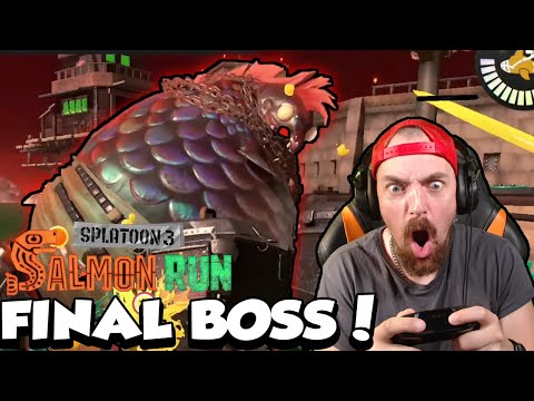 Finale BOSS Welle in Splatoon 3 Salmon Run!