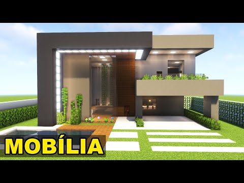 Minecraft Tutorial - Modern House Furniture Manyacraft