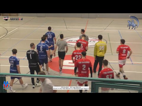 25:34 (11:18) TSG Wismar vs. Mecklenburger Stiere II - 05.03.2023