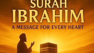Surah Ibrahim - The Dua That Shakes the Heavens 🌙 | So Heart Touching!@muhammadsohaib2025#foryou