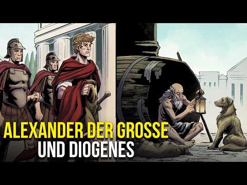 Die AUSSERGEWÖHNLICHE Begegnung zwischen Alexander dem Großen und Diogenes dem Zyniker