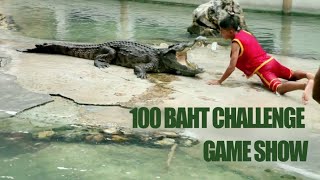 Reality TV game show 100 baht Challenge