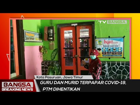 Guru Positif Covid-19, PTM di SDN Kebonsari Kota Pasuruan Dihentikan