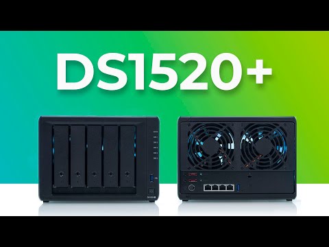 Servidor NAS de 5 HDD con cache NVMe - Synology DS1520+