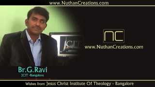 Bro.G.Ravi - JCIT  Wishes To NuthanCreations.com