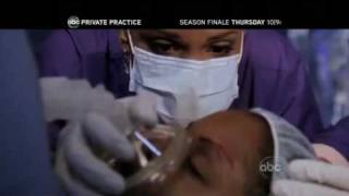 Private Practice (3x23) -Season Finale | Promo #2 - The end of a beautifl friendship 
