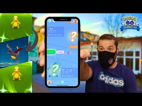 *CHARMANDER COMMUNITY DAY* TAKE 2! 30+ SHINY POKEMON CAUGHT + AN AMAZING SHINY TRADE! Pokemon GO